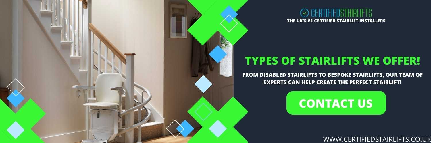 Types of Stairlifts We Offer